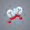 Snow Mittens #3671