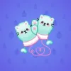 Snow Mittens #3853