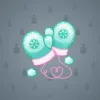 Snow Mittens #3885