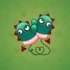 Snow Mittens #4153