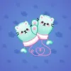 Snow Mittens #4191