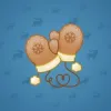 Snow Mittens #4259
