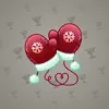 Snow Mittens #427