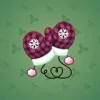 Snow Mittens #4284
