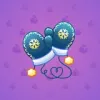 Snow Mittens #4444