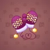Snow Mittens #4508