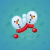 Snow Mittens #4601