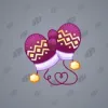 Snow Mittens #466