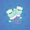 Snow Mittens #4664