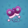 Snow Mittens #4689