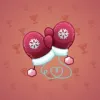 Snow Mittens #4833