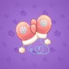 Snow Mittens #4851
