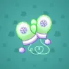 Snow Mittens #4879