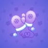 Snow Mittens #4897