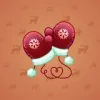 Snow Mittens #4947