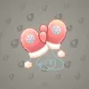 Snow Mittens #4965
