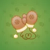 Snow Mittens #5782