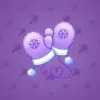 Snow Mittens #5826