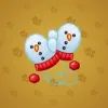 Snow Mittens #5958