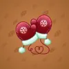 Snow Mittens #6204