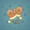 Snow Mittens #6298