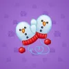 Snow Mittens #6657