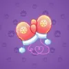Snow Mittens #677