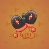 Snow Mittens #6776