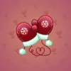 Snow Mittens #6863