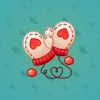 Snow Mittens #6869