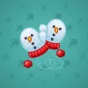 Snow Mittens #7125