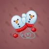 Snow Mittens #7243