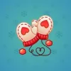 Snow Mittens #7280