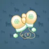 Snow Mittens #7332