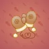 Snow Mittens #7338