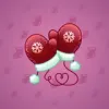 Snow Mittens #7433