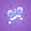 Snow Mittens #745