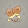 Snow Mittens #7508