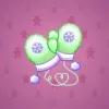 Snow Mittens #7665