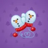 Snow Mittens #8287