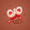Snow Mittens #8338