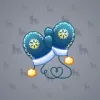 Snow Mittens #8374