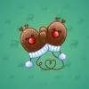 Snow Mittens #8439