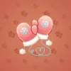 Snow Mittens #8482