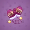 Snow Mittens #8488