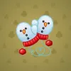Snow Mittens #8549