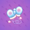 Snow Mittens #8622