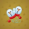 Snow Mittens #8628