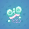 Snow Mittens #8675