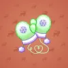 Snow Mittens #878